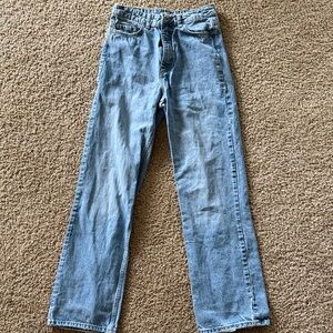 Zara Women's High Rise Light Blue Jeans